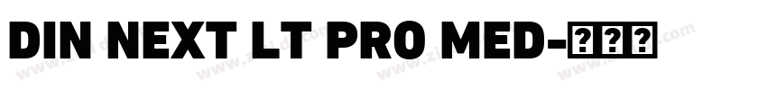DIN NEXT LT PRO MED字体转换